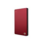 Seagate Backup Plus Slim 2TB Portable External Hard Drive USB 3.0, Red (STDR2000103)