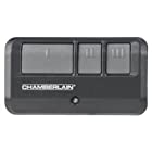 Chamberlain / LiftMaster / Craftsman 3-Button Garage Door Opener Remote, Security +2.0 Compatible, Includes Visor Clip 953EV