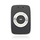 HOTT 8GB Mini Clip MP3 Player, Sport USB Digital MP3 Music Media Player, MP3 Player Portable Audio For Running (Silver)