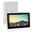 7 inch Tablet Google Android 6.0, Quad Core,1024×600, Dual Camera, Wi-Fi, Bluetooth,1GB/8GB,Play Store Netfilix Skype 3D Game Supported, GMS Certified with One Year Warranty,iRULU X37-White