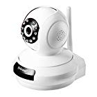 LESHP Wireless WiFi HD Pan Tilt IP Camera, Pet Dog Smart Camera for Surveillance Home Security Webcam (Day/Night Vision, 2 Way Audio, Micro SD Card Support 128GB, Remote Motion Detect Alert) 720P