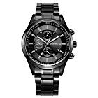 Daimon Men’s Watches with Black Face Wrist Watches for Men