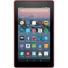 Fire 7 Tablet with Alexa, 7″ Display, 8 GB, Punch Red – with Special Offers