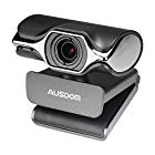 Webcam HD Ausdom Web Computer Camera with Microphone for Desktop Computer PC Laptop USB Plug and Play for Skype Video Calling 1080P AW620